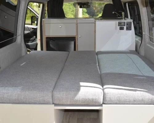 Campervan Double Bed View